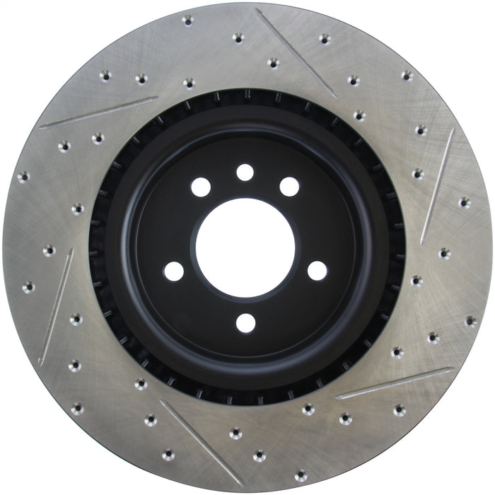 StopTech 127.22011R StopTech Sport Drilled/Slotted Brake Rotor; Front Right - Truck Part Superstore
