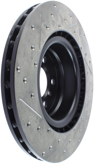 StopTech 127.22015L StopTech Sport Drilled/Slotted Brake Rotor; Front Left - Truck Part Superstore