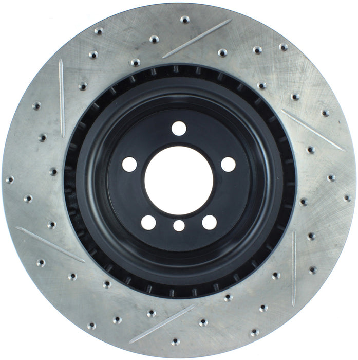 StopTech 127.22015L StopTech Sport Drilled/Slotted Brake Rotor; Front Left - Truck Part Superstore