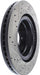 StopTech 127.22016L StopTech Sport Drilled/Slotted Brake Rotor; Front Left - Truck Part Superstore