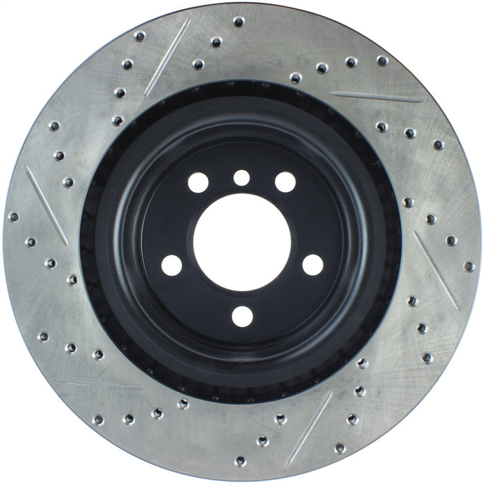 StopTech 127.22016L StopTech Sport Drilled/Slotted Brake Rotor; Front Left - Truck Part Superstore