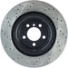 StopTech 127.22016L StopTech Sport Drilled/Slotted Brake Rotor; Front Left - Truck Part Superstore