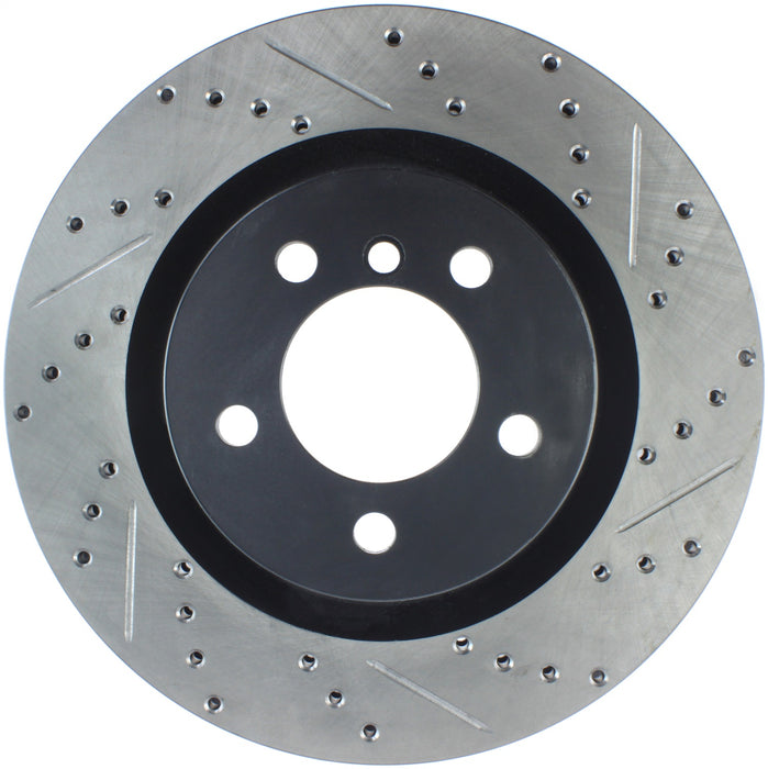StopTech 127.22016L StopTech Sport Drilled/Slotted Brake Rotor; Front Left - Truck Part Superstore