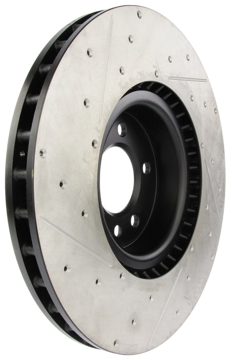 StopTech 127.22022L StopTech Sport Drilled/Slotted Brake Rotor; Front Left - Truck Part Superstore