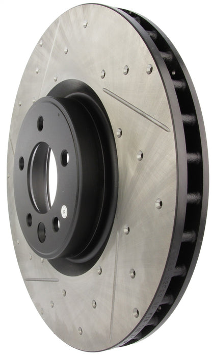 StopTech 127.22022R StopTech Sport Drilled/Slotted Brake Rotor; Front Right - Truck Part Superstore
