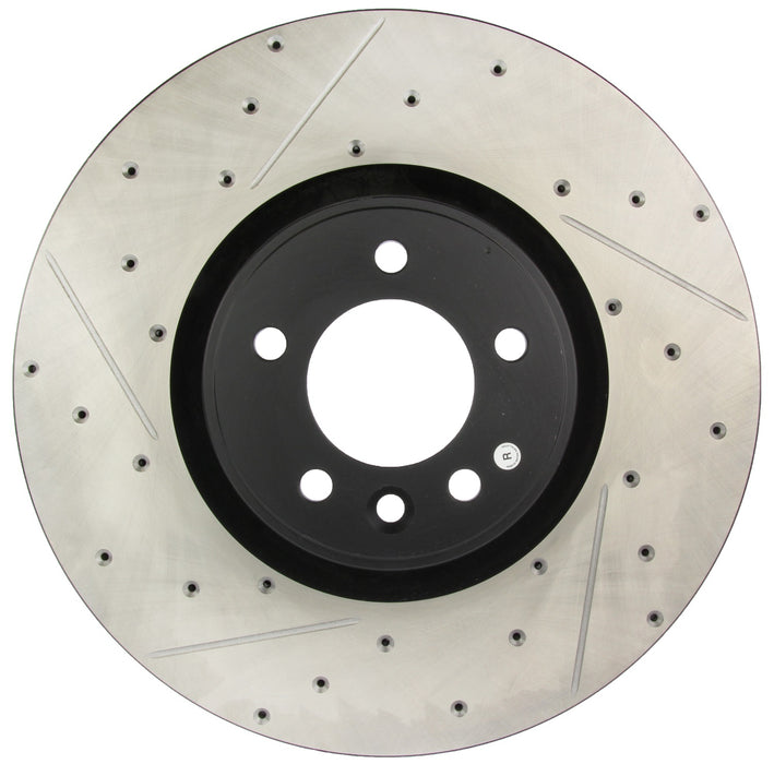 StopTech 127.22022R StopTech Sport Drilled/Slotted Brake Rotor; Front Right - Truck Part Superstore