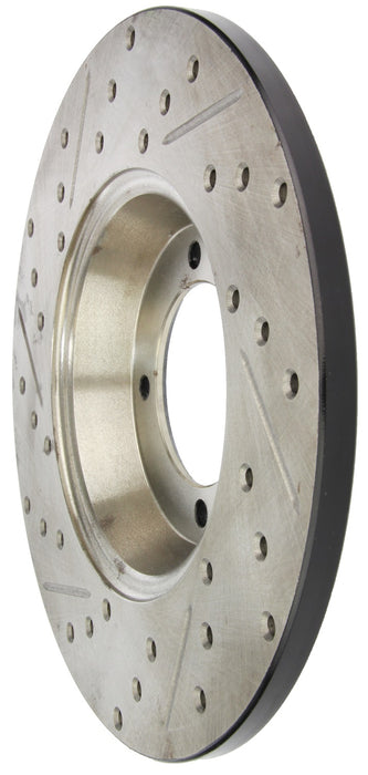 StopTech 127.30002L StopTech Sport Drilled/Slotted Brake Rotor; Front Left - Truck Part Superstore