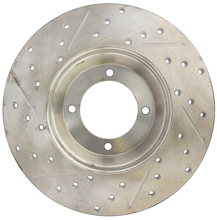 StopTech 127.30002L StopTech Sport Drilled/Slotted Brake Rotor; Front Left - Truck Part Superstore