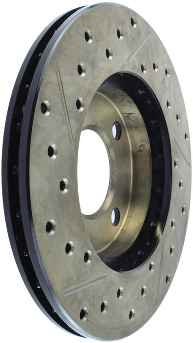 StopTech 127.33012L StopTech Sport Drilled/Slotted Brake Rotor; Front Left - Truck Part Superstore