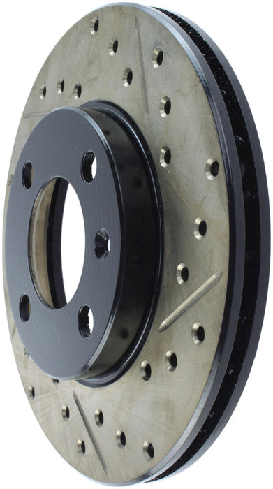 StopTech 127.33012L StopTech Sport Drilled/Slotted Brake Rotor; Front Left - Truck Part Superstore