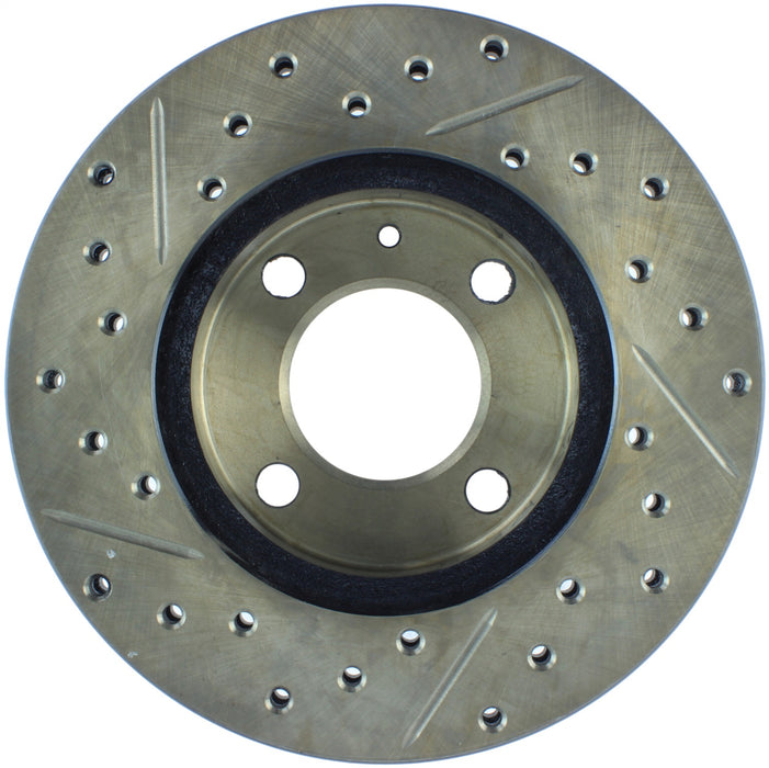 StopTech 127.33012L StopTech Sport Drilled/Slotted Brake Rotor; Front Left - Truck Part Superstore