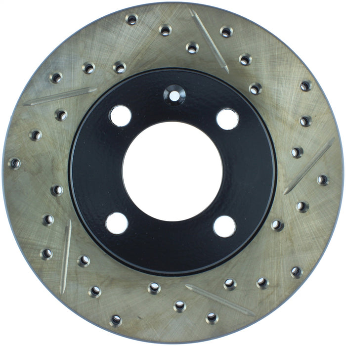 StopTech 127.33012L StopTech Sport Drilled/Slotted Brake Rotor; Front Left - Truck Part Superstore