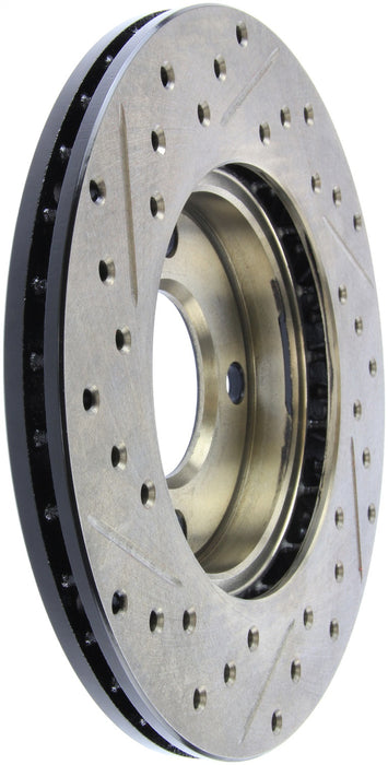 StopTech 127.33018L StopTech Sport Drilled/Slotted Brake Rotor; Front Left - Truck Part Superstore