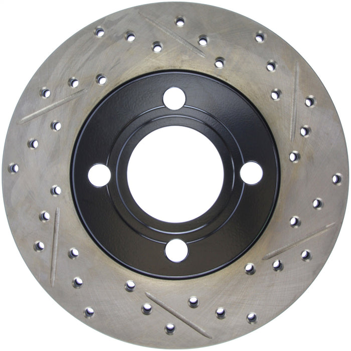 StopTech 127.33018L StopTech Sport Drilled/Slotted Brake Rotor; Front Left - Truck Part Superstore
