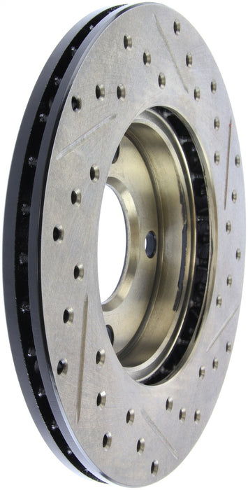 StopTech 127.33018R StopTech Sport Drilled/Slotted Brake Rotor; Front Right - Truck Part Superstore