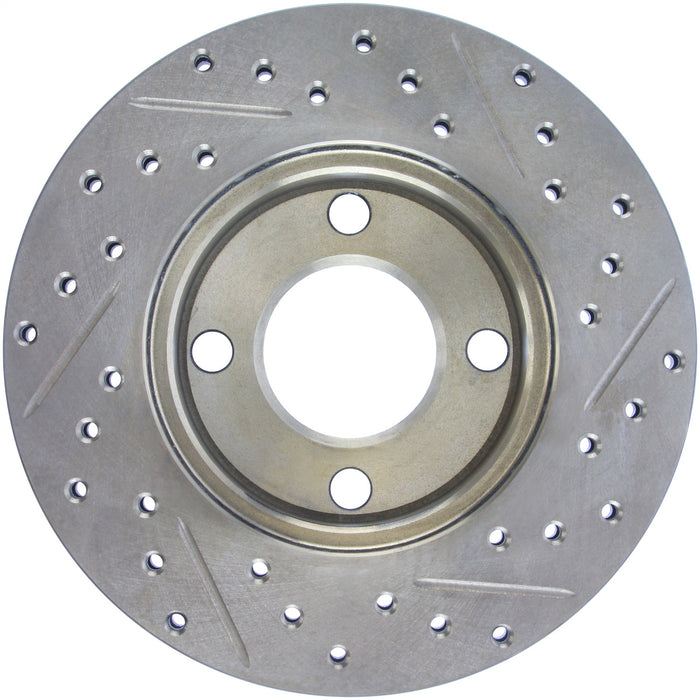 StopTech 127.33018R StopTech Sport Drilled/Slotted Brake Rotor; Front Right - Truck Part Superstore
