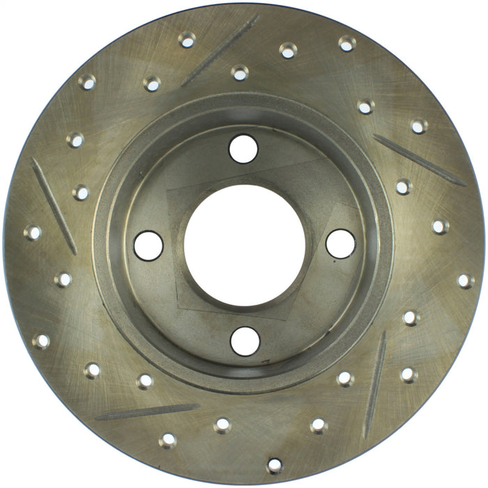 StopTech 127.33020L StopTech Sport Drilled/Slotted Brake Rotor; Rear Left - Truck Part Superstore