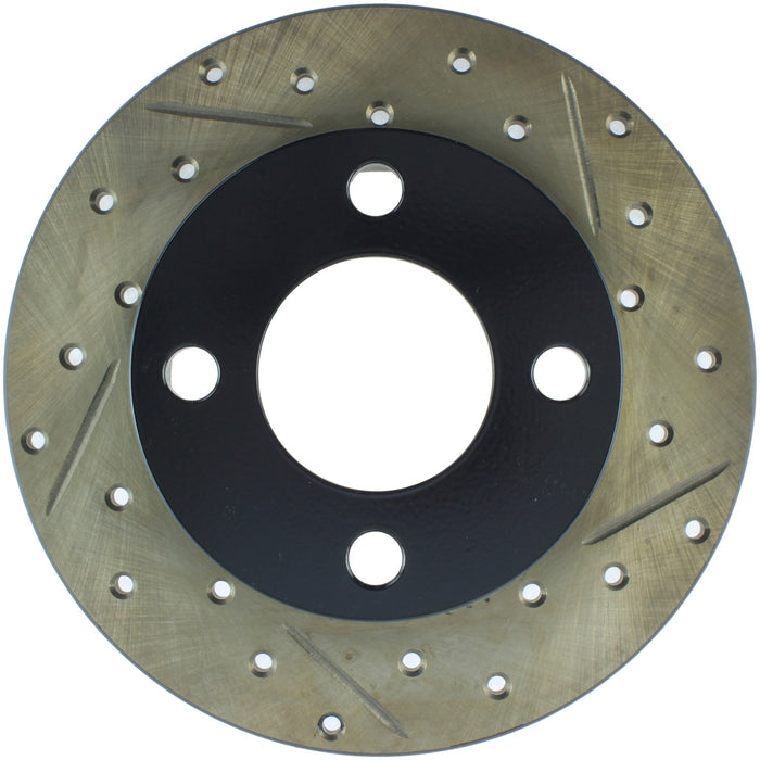 StopTech 127.33020L StopTech Sport Drilled/Slotted Brake Rotor; Rear Left - Truck Part Superstore
