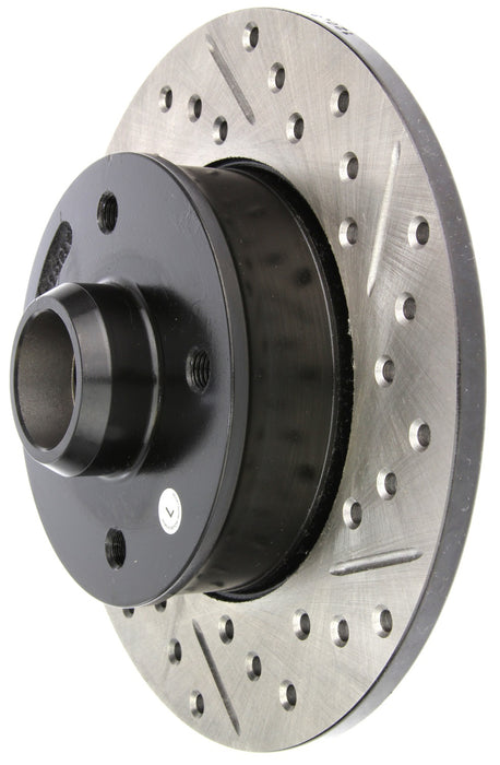 StopTech 127.33022L StopTech Sport Drilled/Slotted Brake Rotor; Rear Left - Truck Part Superstore