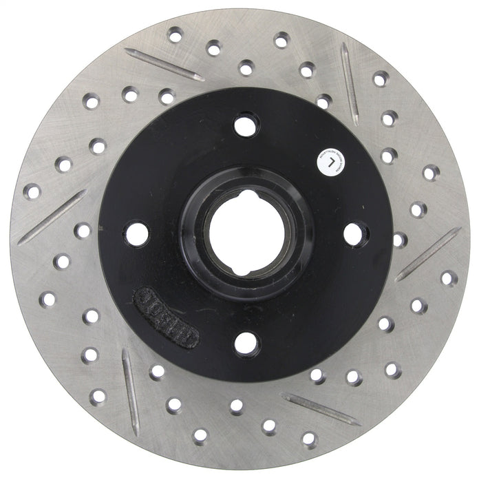 StopTech 127.33022L StopTech Sport Drilled/Slotted Brake Rotor; Rear Left - Truck Part Superstore