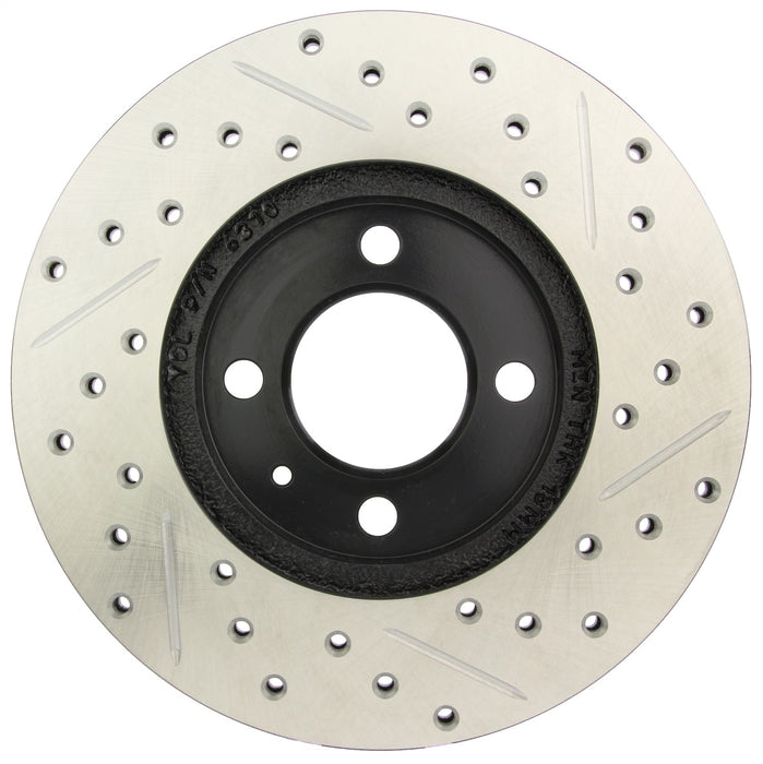 StopTech 127.33023R StopTech Sport Drilled/Slotted Brake Rotor; Front Right - Truck Part Superstore
