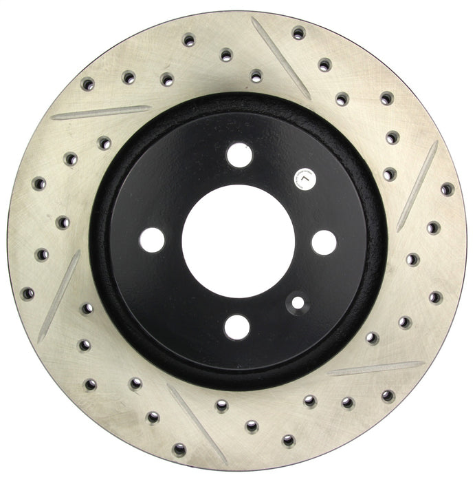 StopTech 127.33028L StopTech Sport Drilled/Slotted Brake Rotor; Front Left - Truck Part Superstore