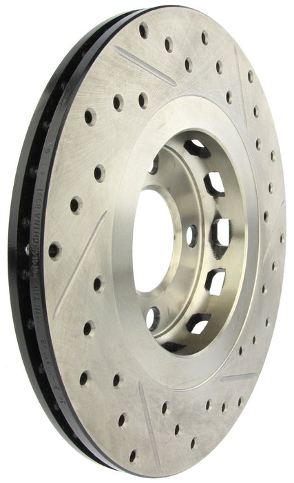 StopTech 127.33028R StopTech Sport Drilled/Slotted Brake Rotor; Front Right - Truck Part Superstore