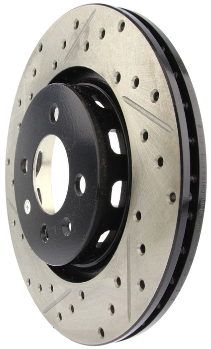 StopTech 127.33028R StopTech Sport Drilled/Slotted Brake Rotor; Front Right - Truck Part Superstore
