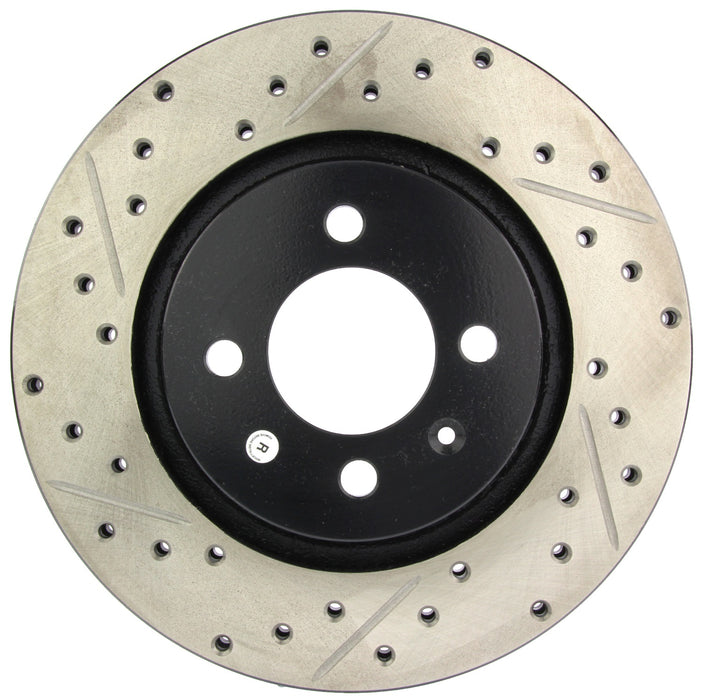 StopTech 127.33028R StopTech Sport Drilled/Slotted Brake Rotor; Front Right - Truck Part Superstore