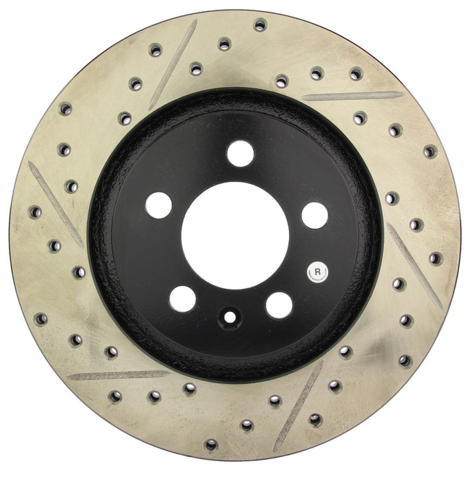 StopTech 127.33034R StopTech Sport Drilled/Slotted Brake Rotor; Front Right - Truck Part Superstore