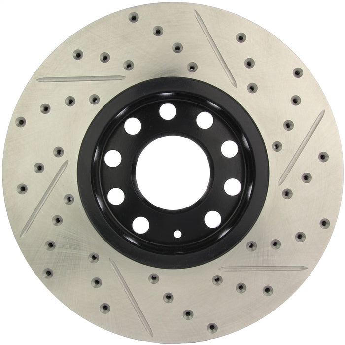StopTech 127.33039R StopTech Sport Drilled/Slotted Brake Rotor; Front Right - Truck Part Superstore