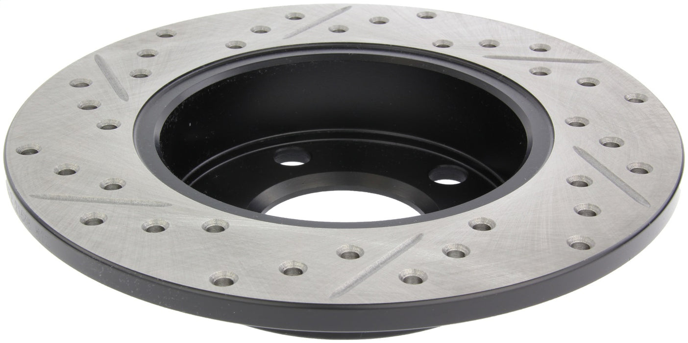 StopTech 127.33047L StopTech Sport Drilled/Slotted Brake Rotor; Rear Left - Truck Part Superstore