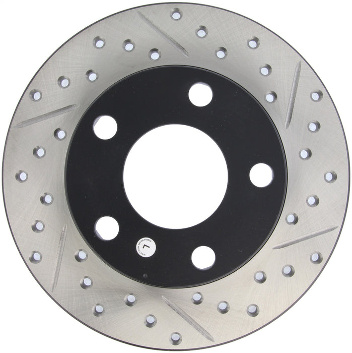 StopTech 127.33047L StopTech Sport Drilled/Slotted Brake Rotor; Rear Left - Truck Part Superstore