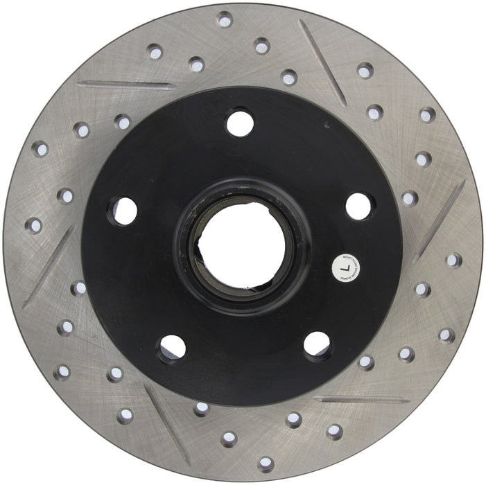 StopTech 127.33048L StopTech Sport Drilled/Slotted Brake Rotor; Rear Left - Truck Part Superstore