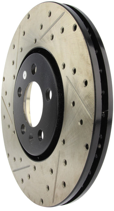 StopTech 127.33049R StopTech Sport Drilled/Slotted Brake Rotor; Front Right - Truck Part Superstore