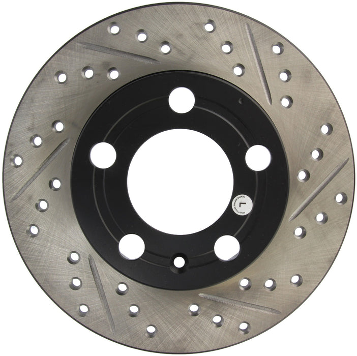 StopTech 127.33057L StopTech Sport Drilled/Slotted Brake Rotor; Rear Left - Truck Part Superstore