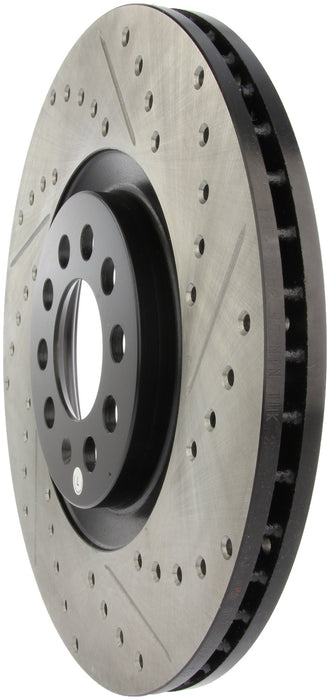 StopTech 127.33062L StopTech Sport Drilled/Slotted Brake Rotor; Front Left - Truck Part Superstore