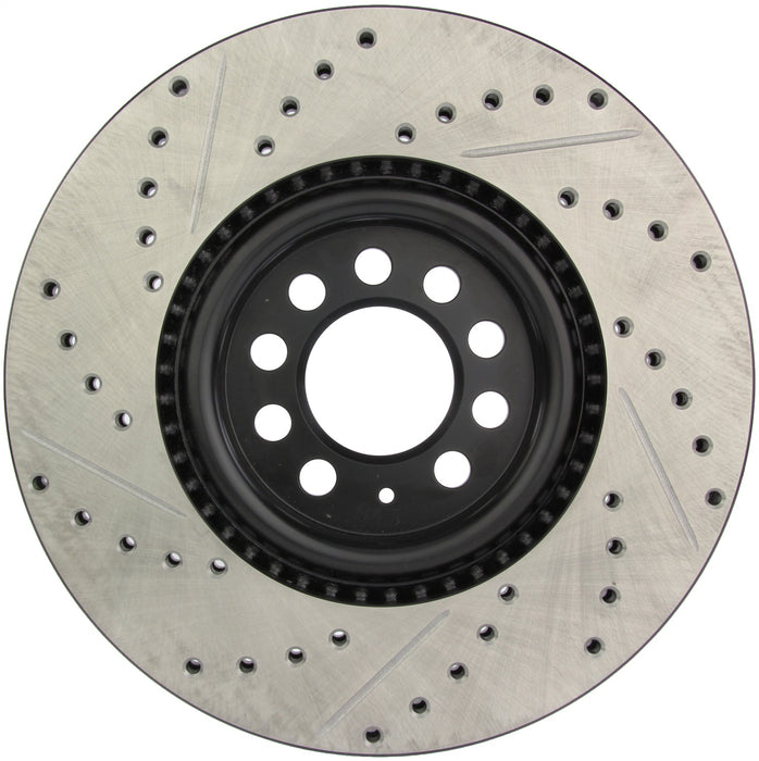 StopTech 127.33062L StopTech Sport Drilled/Slotted Brake Rotor; Front Left - Truck Part Superstore