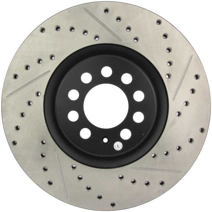 StopTech 127.33062L StopTech Sport Drilled/Slotted Brake Rotor; Front Left - Truck Part Superstore