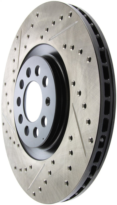 StopTech 127.33062R StopTech Sport Drilled/Slotted Brake Rotor; Front Right - Truck Part Superstore