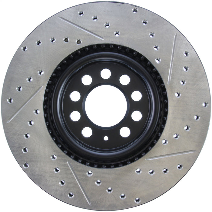 StopTech 127.33062R StopTech Sport Drilled/Slotted Brake Rotor; Front Right - Truck Part Superstore