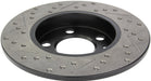 StopTech 127.33068L StopTech Sport Drilled/Slotted Brake Rotor; Rear Left - Truck Part Superstore