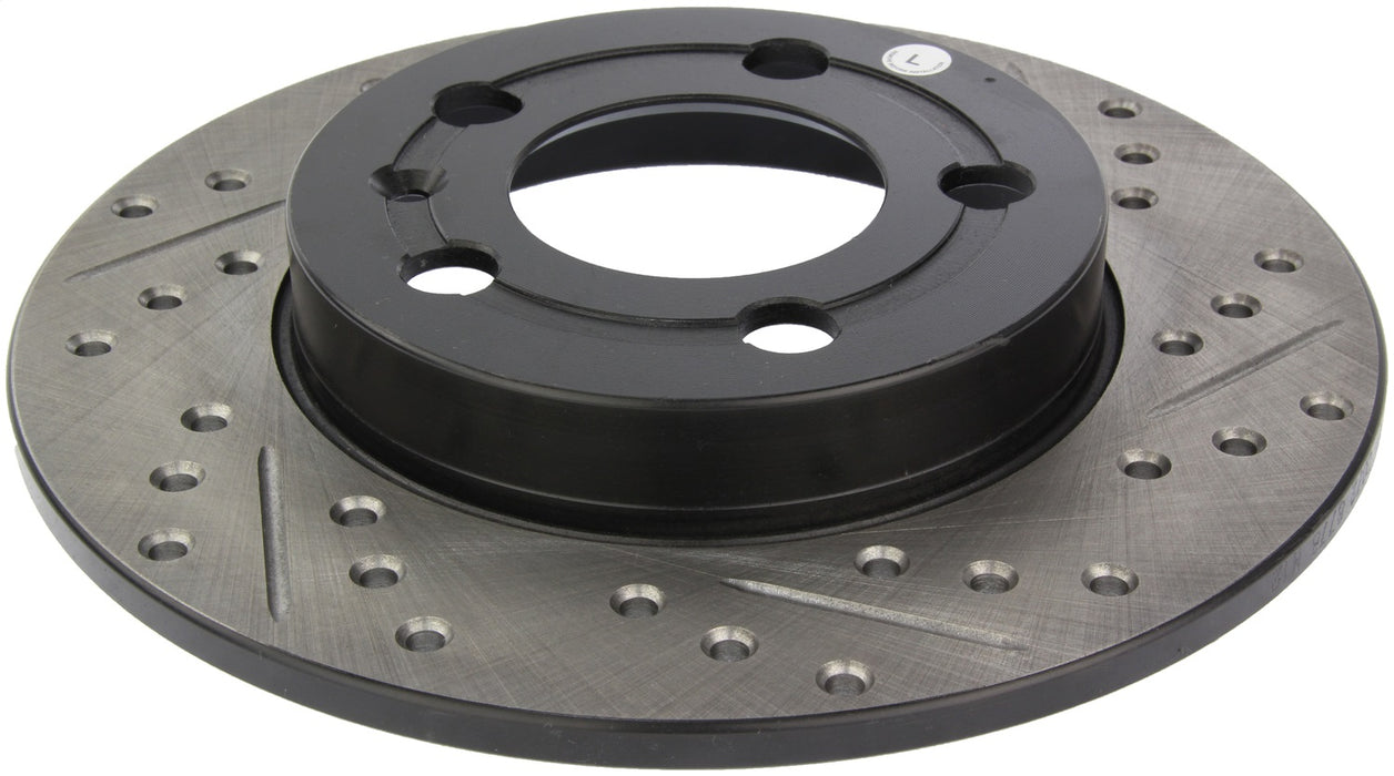 StopTech 127.33068L StopTech Sport Drilled/Slotted Brake Rotor; Rear Left - Truck Part Superstore