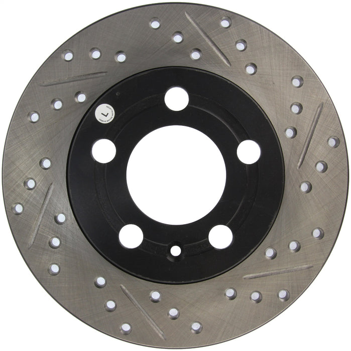 StopTech 127.33068L StopTech Sport Drilled/Slotted Brake Rotor; Rear Left - Truck Part Superstore