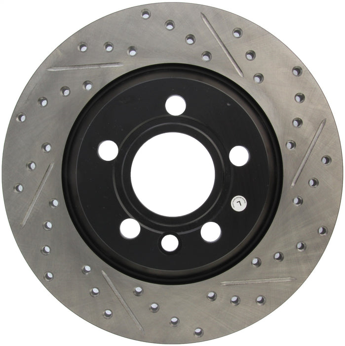 StopTech 127.33076L StopTech Sport Drilled/Slotted Brake Rotor; Rear Left - Truck Part Superstore