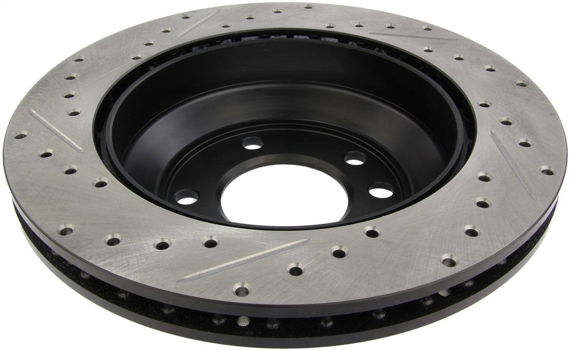 StopTech 127.33078L StopTech Sport Drilled/Slotted Brake Rotor; Rear Left - Truck Part Superstore