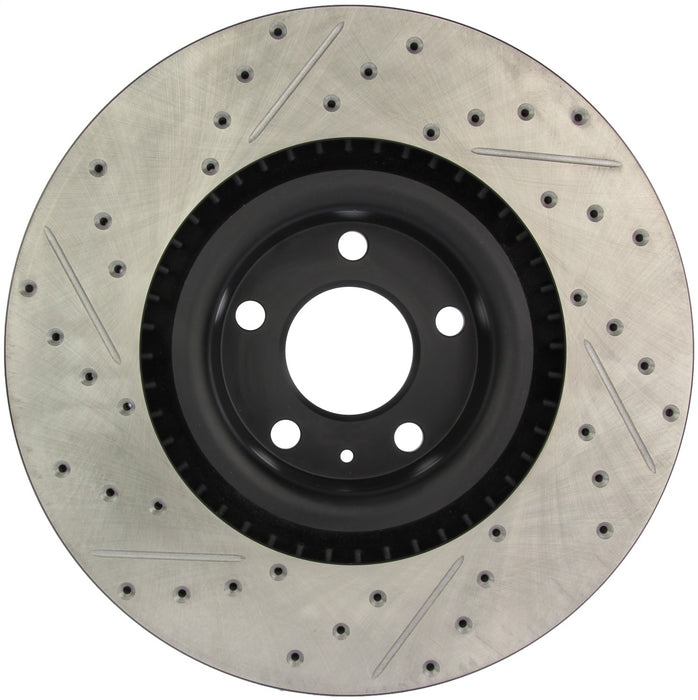 StopTech 127.33087L StopTech Sport Drilled/Slotted Brake Rotor; Front Left - Truck Part Superstore