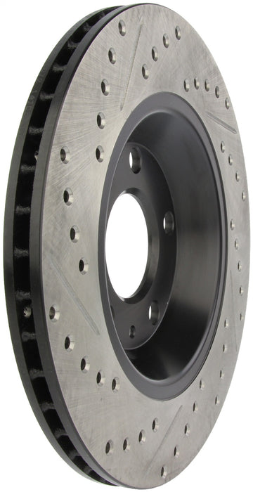 StopTech 127.33088L StopTech Sport Drilled/Slotted Brake Rotor; Rear Left - Truck Part Superstore