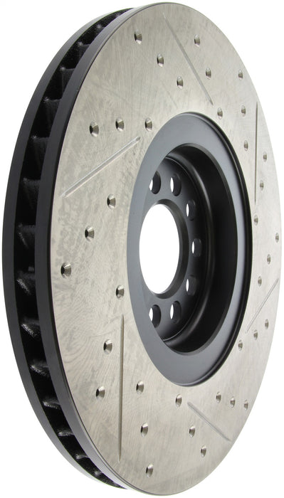 StopTech 127.33093R StopTech Sport Drilled/Slotted Brake Rotor; Front Right - Truck Part Superstore