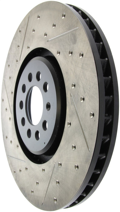StopTech 127.33093R StopTech Sport Drilled/Slotted Brake Rotor; Front Right - Truck Part Superstore